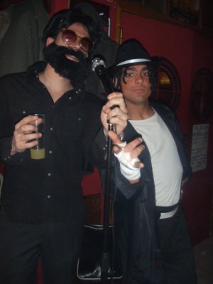 Eugenio y Michael Jackson